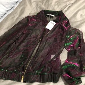 Charlotte Russe Mesh Jacket